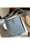 Hermes Evelyne III TPM Bag In Blue Lin Clemence Leather Replica