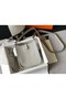 Hermes Evelyne III TPM Bag In Pearl Grey Clemence Leather Replica