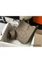 Hermes Evelyne III TPM Bag In Taupe Clemence Leather Replica