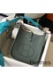 Hermes Evelyne III TPM Bag In Vert Amande Clemence Leather Replica