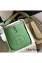 Hermes Evelyne III TPM Bag In Vert Criquet Clemence Leather Replica