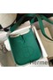 Hermes Evelyne III TPM Bag In Vert Vertigo Clemence Leather Replica