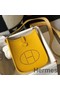 Hermes Evelyne III TPM Bag In Yellow Clemence Leather Replica