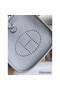Hermes Evelyne Mini Handmade Bag in Blue Brume Clemence Leather Replica