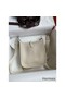 Hermes Evelyne Mini Handmade Bag in Craie Clemence Leather Replica