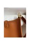 Hermes Evelyne Mini Handmade Bag in Gold Clemence Leather Replica