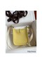 Hermes Evelyne Mini Handmade Bag in Jaune Poussin Clemence Leather Replica