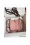 Hermes Evelyne Mini Handmade Bag in Pink Clemence Leather Replica