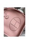 Hermes Evelyne Mini Handmade Bag in Pink Clemence Leather Replica