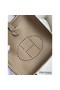 Hermes Evelyne Mini Handmade Bag in Taupe Clemence Leather Replica