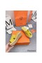 Hermes Eze 30 Cork Platform Sandals in Yellow Suede Leather Replica