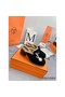 Hermes Flore 60 Mules in Black Suede with Shearling Replica