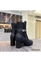 Hermes Frenchie 50mm Ankle Boots In Black Calfskin Replica