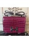 Hermes Fuchsia Constance MM 24cm Crocodile Bag Replica