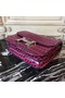 Hermes Fuchsia Constance MM 24cm Crocodile Bag Replica