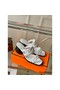 Hermes Gaby Sandals 60mm in White Nappa Leather Replica