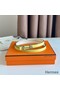 Hermes Gamma 13mm Belt in White Epsom Leather and Yellow Swift Leather Replica