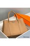 Hermes Garden Party 30 Bag In Chai Taurillon Leather Replica
