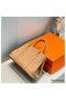 Hermes Garden Party 30 Bag In Chai Taurillon Leather Replica