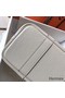Hermes Garden Party 30 Bag In White Taurillon Leather Replica