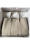 Hermes Garden Party 30 Handmade Bag in Beton Negonda Leather Replica