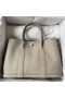 Hermes Garden Party 30 Handmade Bag in Beton Negonda Leather Replica