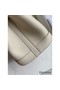 Hermes Garden Party 30 Handmade Bag in Craie Clemence Leather Replica