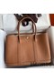 Hermes Garden Party 30 Handmade Bag in Gold Negonda Leather Replica