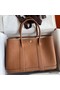 Hermes Garden Party 30 Handmade Bag in Gold Negonda Leather Replica