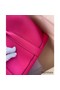 Hermes Garden Party 30 Handmade Bag in Rose Red Clemence Leather Replica