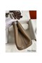 Hermes Garden Party 30 Handmade Bag in Taupe Clemence Leather Replica