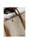 Hermes Garden Party 30 Handmade Bag in Toile and Biscuit Leather Replica