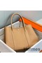 Hermes Garden Party 36 Bag In Chai Clemence Leather Replica