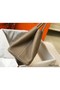 Hermes Garden Party 36 Bag In Grey Clemence Leather Replica