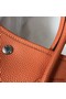Hermes Garden Party 36 Bag In Orange Clemence Leather Replica