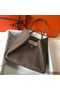 Hermes Garden Party 36 Bag In Taupe Clemence Leather Replica