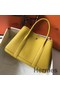 Hermes Garden Party 36 Bag In Yellow Clemence Leather Replica
