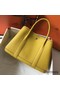 Hermes Garden Party 36 Bag In Yellow Clemence Leather Replica