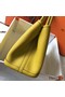 Hermes Garden Party 36 Bag In Yellow Clemence Leather Replica