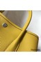 Hermes Garden Party 36 Bag In Yellow Clemence Leather Replica