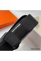 Hermes Geta Handmade Bag In Black Chevre Mysore Leather Replica