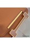 Hermes Geta Handmade Bag In Caramel Chevre Mysore Leather Replica