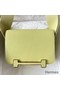 Hermes Geta Handmade Bag In Jaune Bourgeon Chevre Mysore Leather Replica