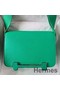 Hermes Geta Handmade Bag In Menthe Chevre Mysore Leather Replica