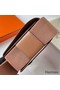 Hermes Geta Handmade Bag In Quebracho Chevre Mysore Leather Replica