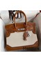 Hermes Ghillies Birkin 30cm Limited-edition Bag In Toile & Gold Swift Leather Replica
