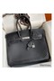 Hermes Ghillies Birkin 35cm Limited-edition Bag In Black Calfskin Replica