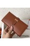 Hermes Gold Swift Bearn Gusset Wallet Replica