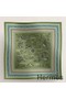 Hermes Green Tatouages Marins Bandana Shawl 140 Replica