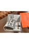 Hermes Grey Avalon III Throw Blanket Replica